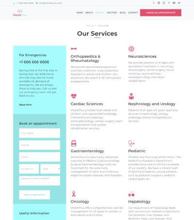 Service Page