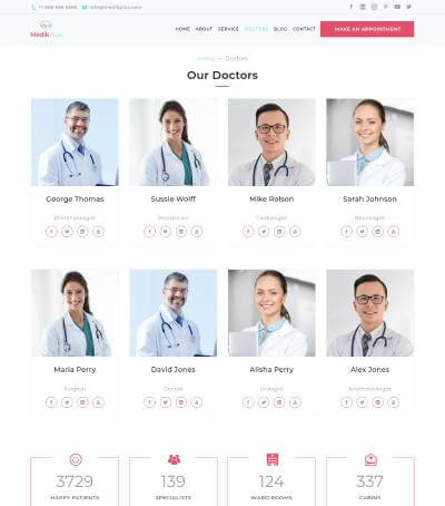 Doctors Page
