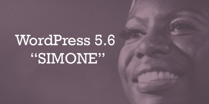 WordPress 5.6 Simone