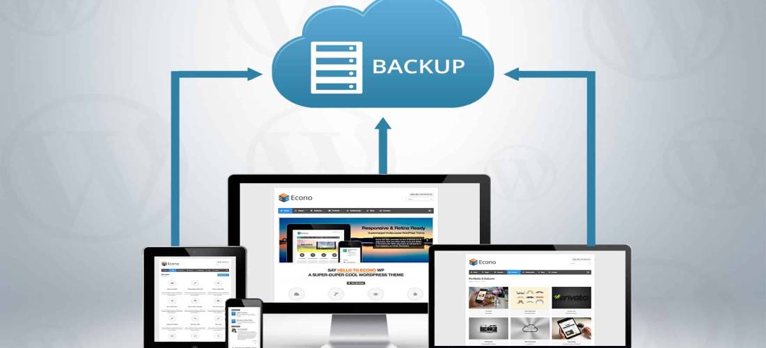 back up your WordPress site
